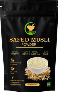 FIJ AYURVEDA Pure Safed Musli Powder (Chlorophytum Borivilianum ) for Vigor & Vitality