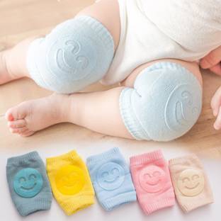 Trendegic Crawling baby knee pad anti-slip padded kneecap safety protector 2 Pair Multicolor Baby Knee Pads