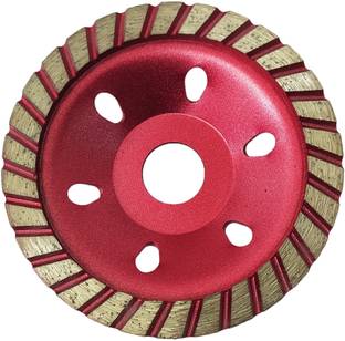 DUMDAAR 4" Inch 100mm Grinding turbo segmented Cup Wheel Sanding disc Sander Grinder Grinding Wheel Diamond Grind Cup Disc Concrete Granite Stone Grinder Metal Cutter