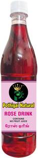 POTHIGAI NATURAL Rose Drink 750 ml /Energy Booster/Sweet and Healthy Drink/Summer Drink