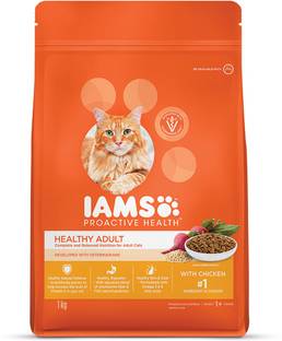IAMS Proactive Health Adult (1+ Years) Healthy Chicken 1 kg Dry Adult Cat Food