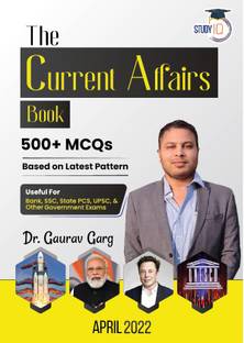 The Current Affairs Book 500+ MCQ's April 2022 By Dr. Gaurav Garg(English Edition)