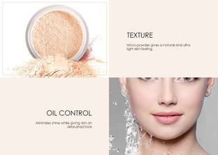 Herrlich face and setting powder that helps to minimizes the appearance of fine lines Compact