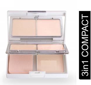 MYEONG MAKE UP 3 IN 1 PROFESSIONAL COMPACT POWDER LONG & LASTING Compact