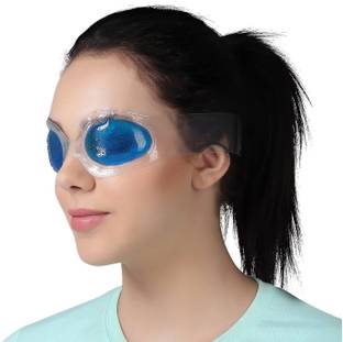FLAMINGO Relaxing Gel cool Eye with Strap-on Cooling Relaxation for Tired Eyes Cold Pack