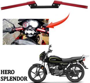 Golden Fox 3 Piece Universal Handle Bar for All Hero Splendor Bike Handle Bar