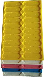 HisticSense Microscope GlassSlides Tray for Pathology,Microbiology,Blood bank(Set of 5 Tray) Microscope Slide Box
