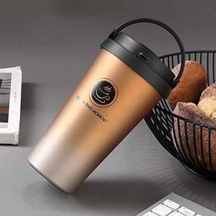 Shopping & Mart Vacuum Insulated Travel Tea Insulated Cup Thermos Flask with Lid- (500ML) Stainless Steel Coffee Mug