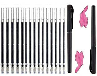 PARAMZA Magic Pens & Refills for Reusable Pen of Invisible Ink,Writing Pen Grip Refill