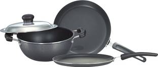 Prestige Omega Select Plus BYK Non Stick NA Pan 25 cm diameter with Lid 1 L capacity