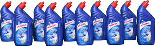 hydesh Toilet Cleaner Removes Tough Stain, Kill All Germs (Pack Of 10, Each Pack 500ml) Liquid Toilet Cleaner