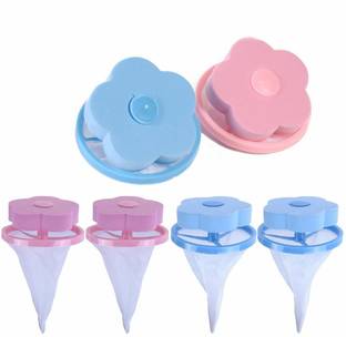 Qweezer Washing Machine Floating Lint Mesh Bag Net Lint Catcher Washing Machine Dryer Lint Filter