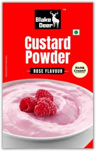 Blakedeer Custard Powder Rose Flavour Combo, 200g Custard Powder