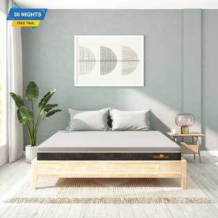 SleepyCat 7 Zone Latex 7 inch King High Density (HD) Foam Mattress