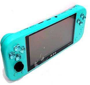 Clubics X20 PSP Gaming Console with Speakers & 15000 + HD Games/Speaker - Green HD Edition