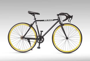REVIN Fixie | Single Speed Roadbike | without gear Road Bicycle 700C T (inch) Road Cycle