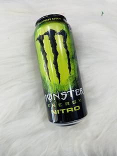 Monster Energy Super Dry Nitro Energy Drink Can Imported Energy Drink