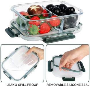 DGMall (Pack of 3) Standard glass lunch box Glass Set Hot Beverage Glass