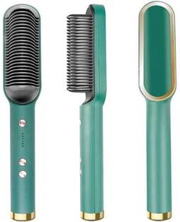 CHG Professional Hair Straightener Tourmaline Ceramic Hair Curler Comb