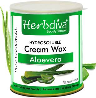 Herbdiva Aloevera Painless Hair Removal Wax 800gm Wax