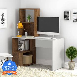 Flipkart Perfect Homes Studio Noel Dual Tone Engineered Wood Study Table