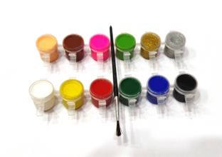 Teeshubh Watercolor Paint (Set of 1, Multicolor)