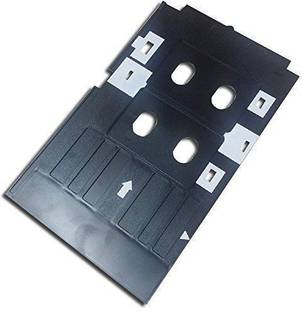 wetech Black PVC ID Card Tray Compatible for Epson L -800, L - 805 , L 810, R -260 , R-280 , R290 ,T-50, T-60 ,P-50 Inkjet Printer ID CARD TRAY SET 1 ID CARD TRAY SET 1 Black Ink Toner