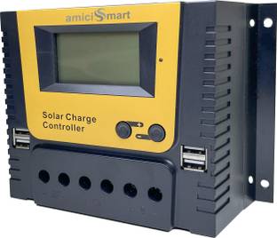 amiciSmart Lithium Battery Regulator 12V/24V/36V/48V (60A) PWM Solar Charge Controller