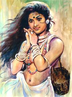 FURNATO Art & Paintings Multicolor Wallpaper
