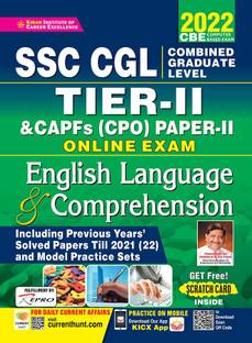 SSC CGL Tier-II & English Language & Comp. CAPFs (CPO) Paper-II Online-PWB-E-2022 Code-3223