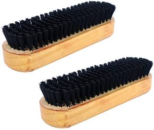 Demoda shoe polish brush for all colors-pack of 2 Brush
