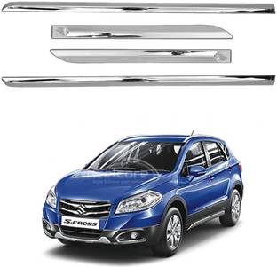 CARSHADE Maruti Suzuki s-cross Side beading full Chrome Car Beading Roll For Door