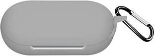 KHR Pouch for Mivi DuoPods M20 / Mivi M20 Full Protective Silicone case Cover (Grey)