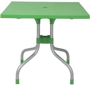 Supreme Olive 4 Seater Plastic Dining Table (Parrot Green) Plastic Coffee Table