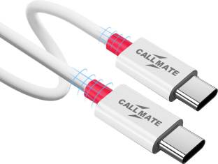 Callmate USB Type C Cable 2 A 1.5 m TypeC- TypeC 65W Data & Fast Charging cable for Type C Devices
