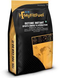 MyFitFuel Isotonic Instant Sports Energy Hydration+ BCAA, EAA, 17 Ingredient- 1.5kg Orange Nutrition Drink