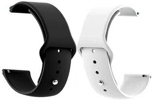 BLACK LOVIES 22MM SOFT SILICON BELT Smart Watch Strap