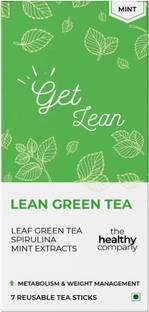 The Healthy Company Lean Green Tea (Mint) for Weight Loss Mint Green Tea Box