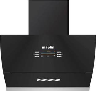 Maplin VC90-VOICE Auto Clean Wall Mounted Black 1400 CMH Chimney