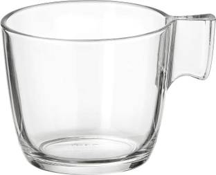 IKEA Pack of 1 Glass IKEA STELNA Mug, clear glass, 23 cl (8 oz)
