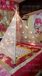 SOHAM SHREE White Decorative Tent
