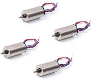 INVENTO 4pcs 3.7V 7x16mm 716 Micro Coreless High Speed 55000 RPM Motor Tiny Toy Drones Automotive Electronic Hobby Kit
