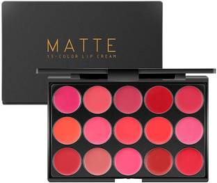 BLUEMERMAID HD 15 Color Lipstick Matte Lip Cream Palette