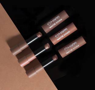 MARS 3 Brown and Nude Shades Matte Lipstick Box Set