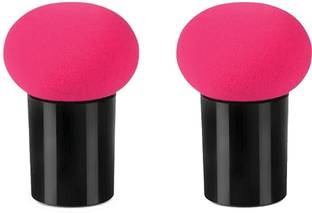 BEAUTY MOON Two Mushroom Shape Beauty Blender for Liquid, Cream and Powder Sponge
