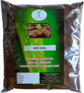 DREAMEARTH Red soil for gardening, potting mix soil, (Semman) for Gardening plants 5kg. Potting Mixture, Soil