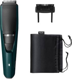 PHILIPS Smart Beard Trimmer - Power adapt technology for precise trimming- Quick Charge Trimmer 60 min  Runtime 20 Length Settings