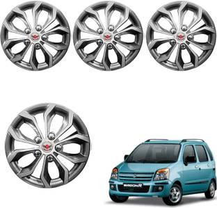 CuboDePlato Wc_visnSlvr_13In_WagonR_2006_-2009 Wheel Cover For Maruti Wagon R AX