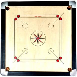 Sainik sports 34 Inch Carrom Board 2 cm Carrom Board