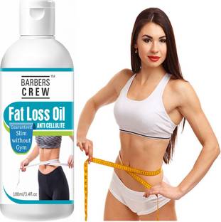 Barbers Crew Fat loss fat go slimming weight loss body fitness oil Shaping Solution Shape Up Slimming Oil Fat Burning ,fat go, fat loss, body fitness anti Cellulite Oil oil Slimming oil, Fat Burner, Anti Cellulite & Skin Toning Slimming Oil For Stomach, Hips & Thigh for men & Women-100ml